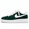 Air Force 1 personalizadas en terciopelo verde