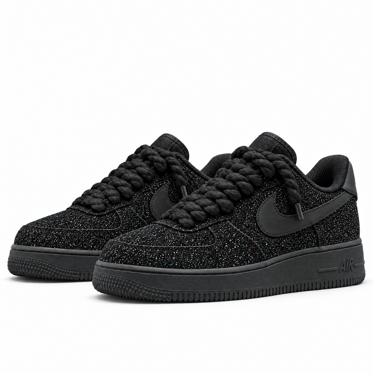 Air Force 1 personalizadas Black Galaxy
