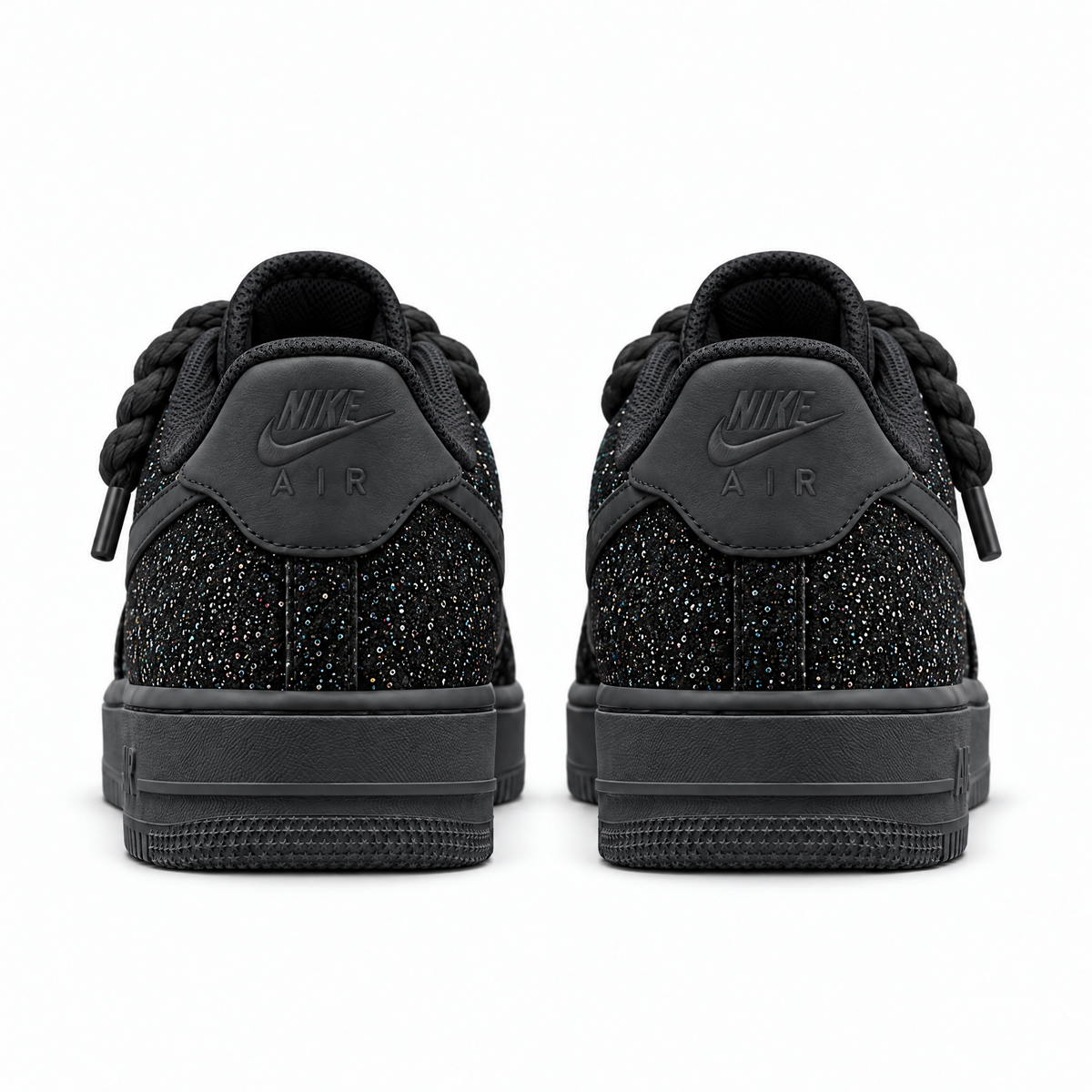 Air Force 1 personalizadas Black Galaxy